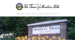Desktop Screenshot of meridianhills.org